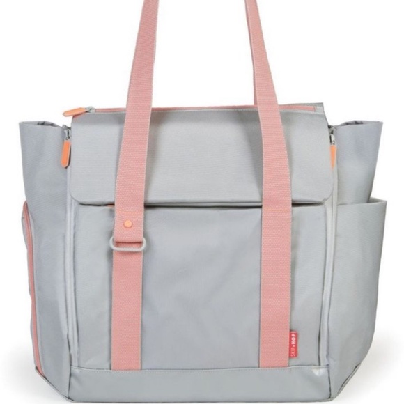 Skip Hop Fit All-Access Diaper Bag - Platinum - Picture 1 of 14